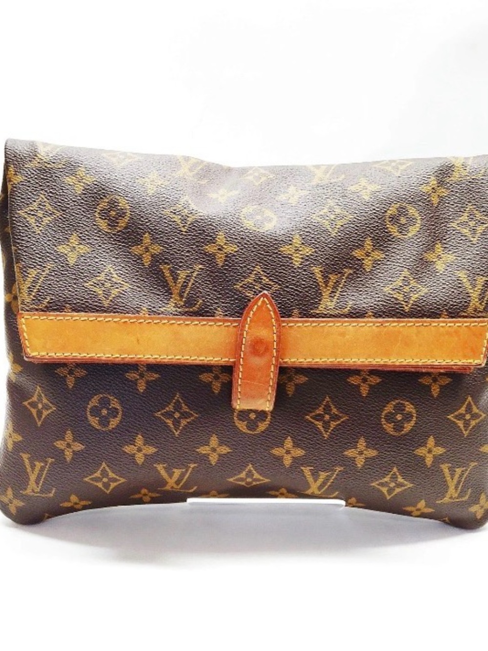 💯 Authentic Vintage Louis Vuitton Monogram Canvas Clutch Pliant